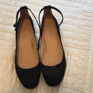 Madewell Victoria Block Heel with ankle strap